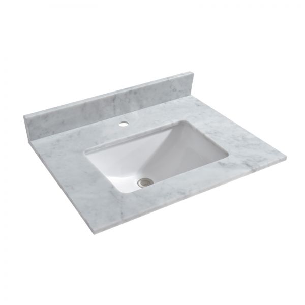  WOODBRIDGE CAVT3122-1 Vanity Top with Under Mount Bowl, 31