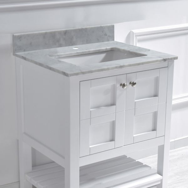  WOODBRIDGE CAVT3122-1 Vanity Top with Under Mount Bowl, 31