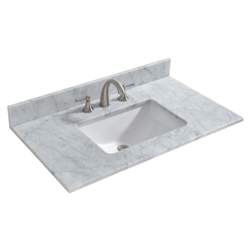 WOODBRIDGE CAVT3722-8 Vanity Top with Under Mount Bowl, 37