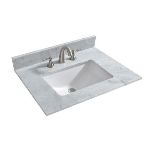 WOODBRIDGE CAVT3122-8 Vanity Top with Under Mount Bowl, 31