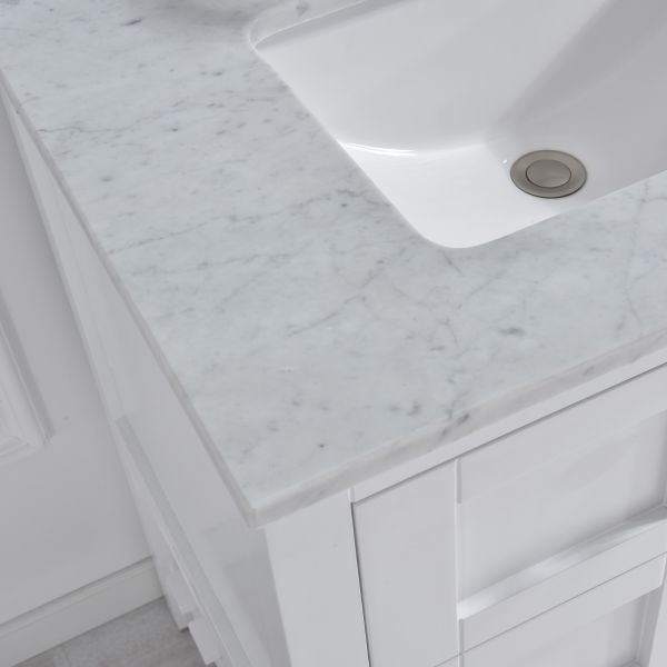  WOODBRIDGE CAVT3122-8 Vanity Top with Under Mount Bowl, 31