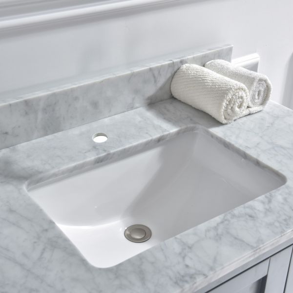  WOODBRIDGE CAVT3722-1 Vanity Top with Under Mount Bowl, 37