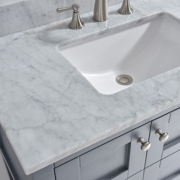  WOODBRIDGE CAVT3722-8 Vanity Top with Under Mount Bowl, 37
