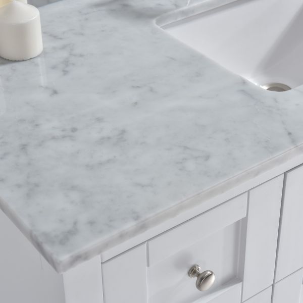  WOODBRIDGE CAVT4322-8 Vanity Top with Under Mount Bowl, 43