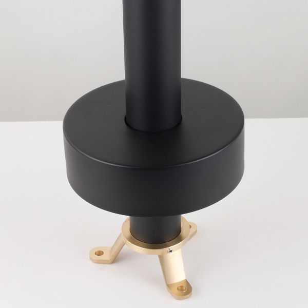  WOODBRIDGE F0006BLRD Contemporary Single Handle Floor Mount Freestanding Tub Filler Faucet with Hand shower in Matte Black Finish._10378