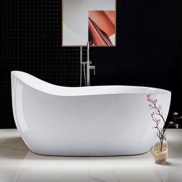  WOODBRIDGE B-0033 Deluxe Air Bubble Free Standing Bathtub, B-0033 Air Bubble Tub_10970