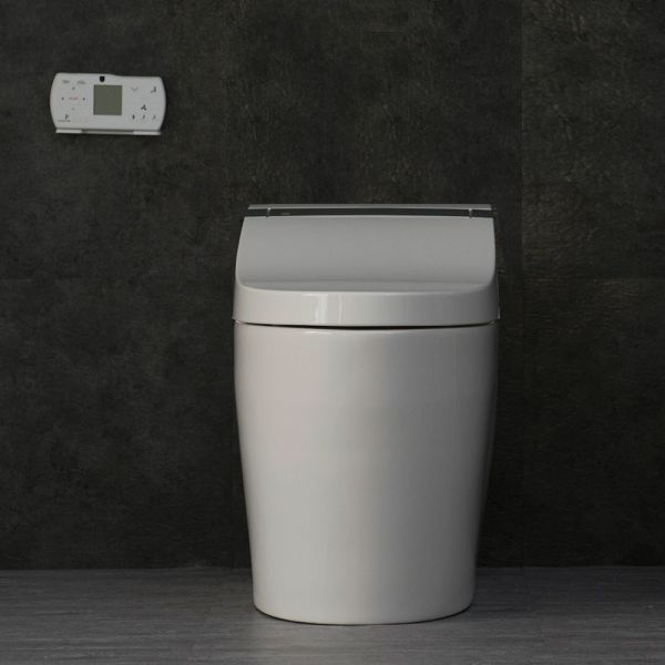  WOODBRIDGE B-0960S 1.28 GPF Single Flush Toilet with Intelligent Smart Bidet Seat and Wireless Remote Control, Chair Height, Auto Flush, Auto Open & Auto Close_10809