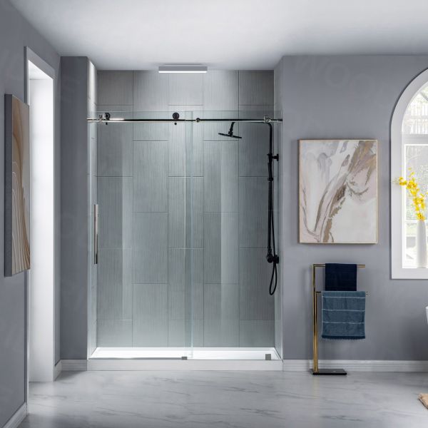  WOODBRIDGE Frameless Shower Doors 56-60