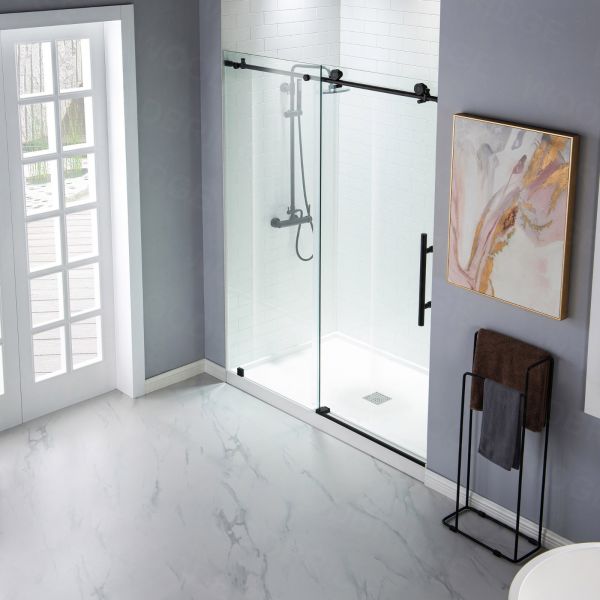  WOODBRIDGE Frameless Shower Doors 56-60
