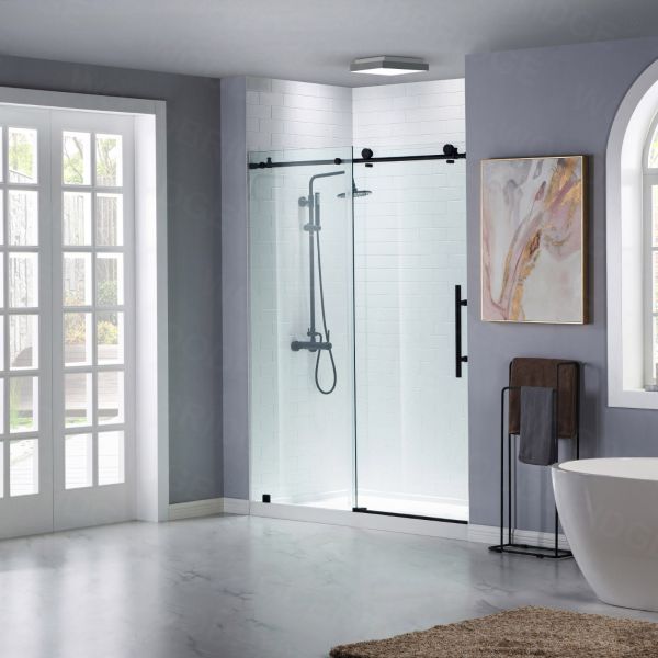  WOODBRIDGE Frameless Shower Doors 56-60