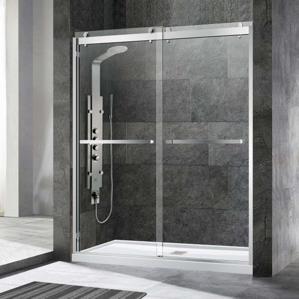  WOODBRIDGE Frameless Shower Doors 56-60