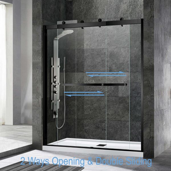  WOODBRIDGE Frameless Shower Doors 56-60