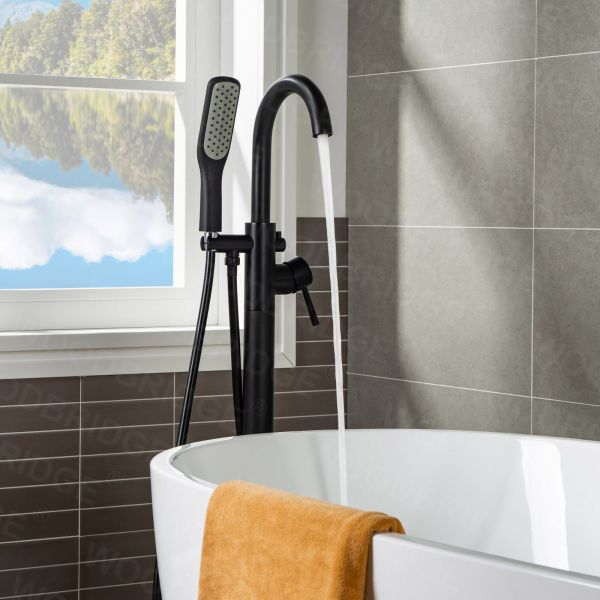 Shower Niche in Matte Black - Fusion Home