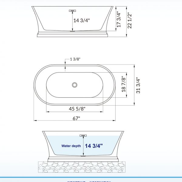Freestanding Bath Plumbing Diagram atelieryuwa.ciao.jp