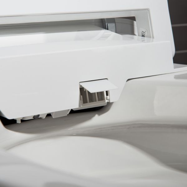  WOODBRIDGE B0980S Intelligent Smart Toilet, Massage Washing, Open & Close, Auto Flush,Heated Integrated Multi Function Remote Control, with Advance Bidet and Soft Closing Seat, White_5977