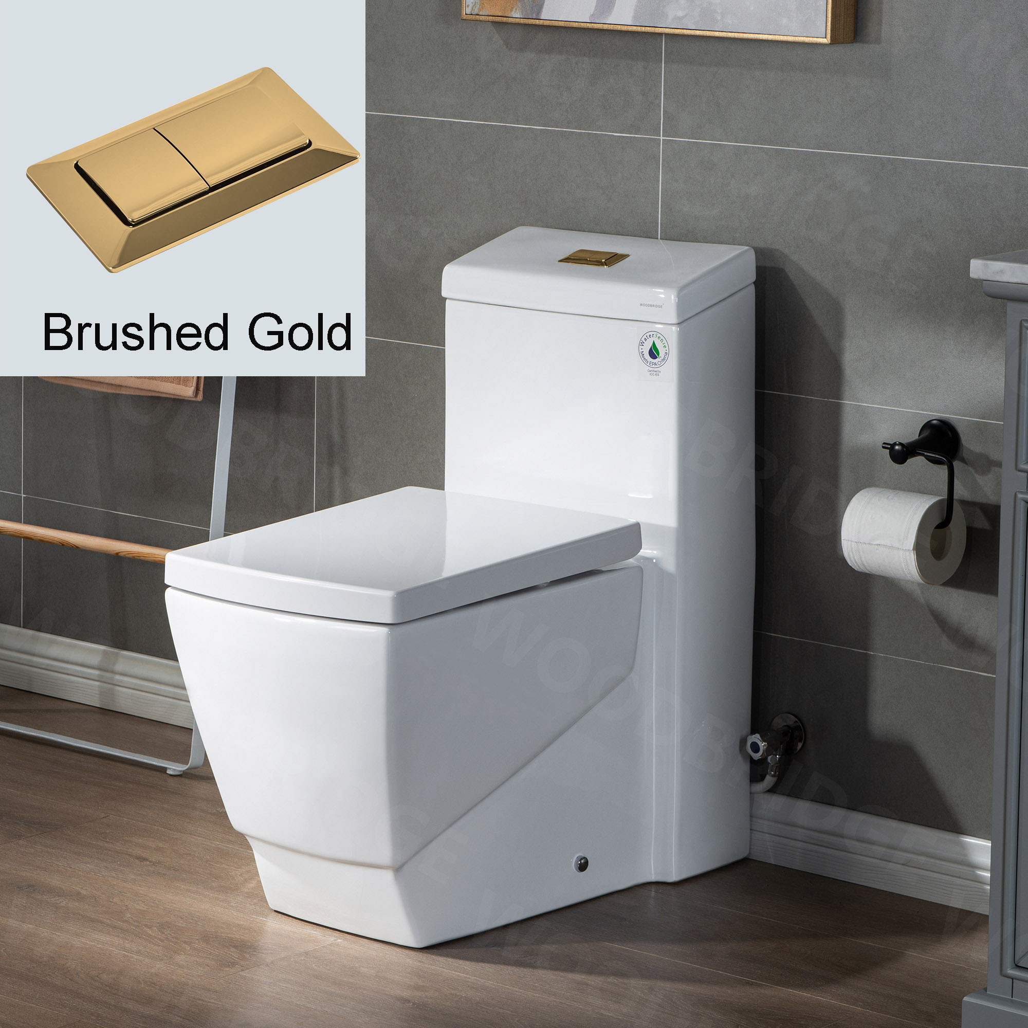 b&q square toilet