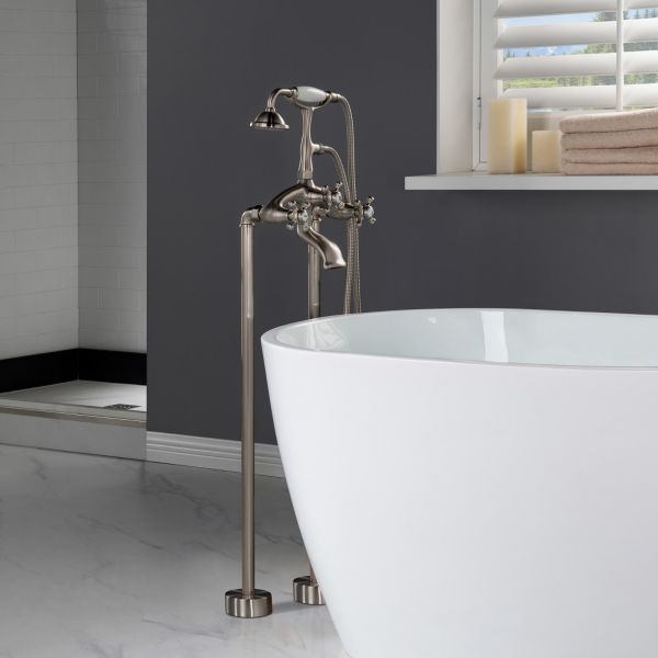 Clawfoot shop tub hardware
