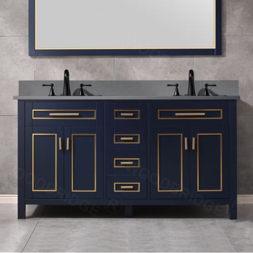 blue vanity tops