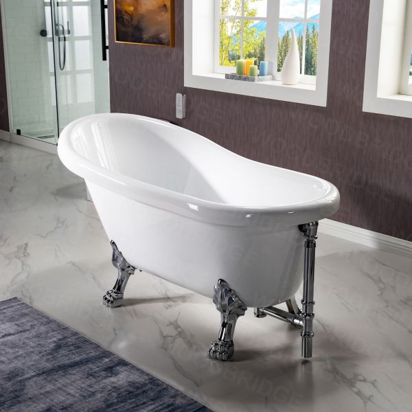 30 Best Clawfoot Tub Ideas for Your Bathroom - Decorating with Clawfoot  Faucets and Showers