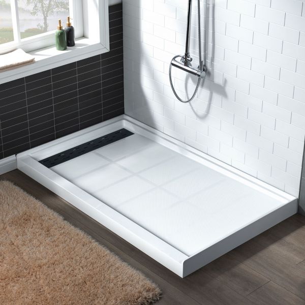 WOODBRIDGE SBR6030 1000L MB SolidSurface Shower Base with