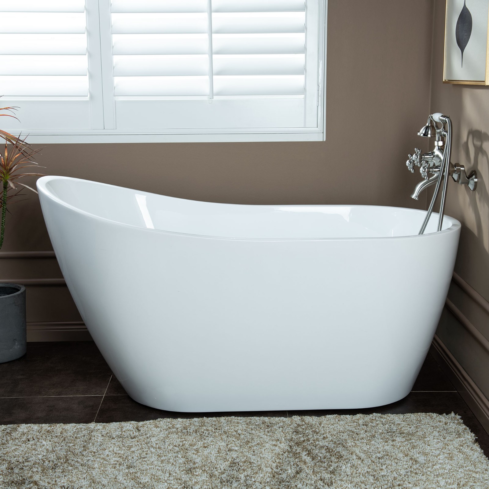 ᐅ【WOODBRIDGE F0030BN Wall Mount Adjustable Centers Bathtub Faucet with