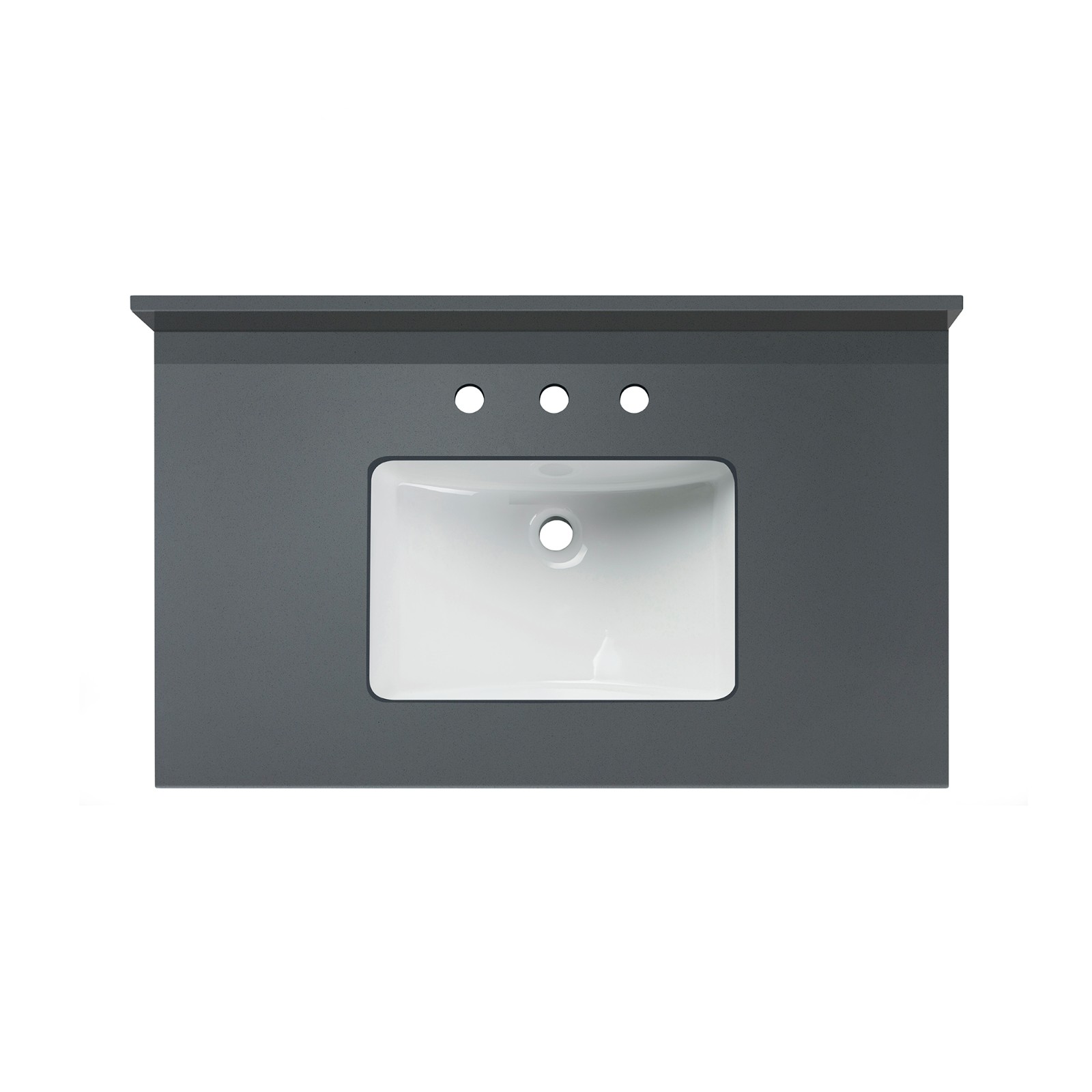 WOODBRIDGE 43 X22 Vanity Top With Single Under Mount Rectangle Bowl woodbridge 43 x22 vanity top with single under mount rectangle bowl