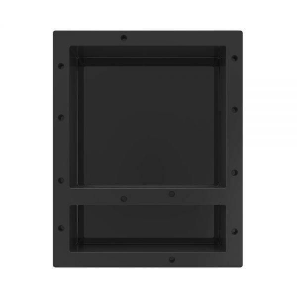 WOODBRIDGE SW1620D Shampoo/Soap Double Niche, Black_10357
