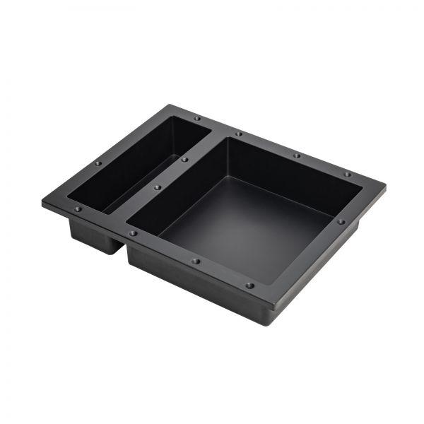  WOODBRIDGE SW1620D Shampoo/Soap Double Niche, Black_10358