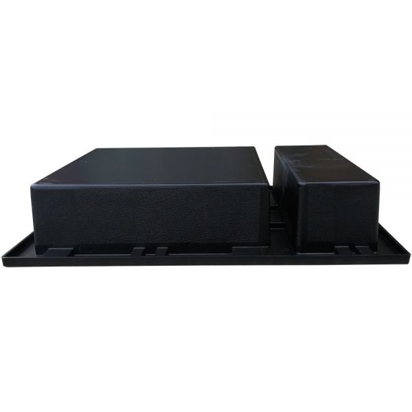  WOODBRIDGE SW1620D Shampoo/Soap Double Niche, Black_10360