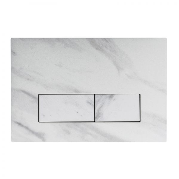  WOODBRIDGE  Intelligent Compact Elongated Dual-flush wall hung toilet with Bidet Wash Function, Heated Seat & Dryer. Matching Concealed Tank system and White Marble Stone Slim Flush Plates Included.LT611 + SWHT611+FP611-WH_560
