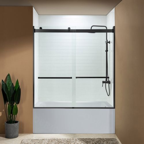 WOODBRIDGE Frameless Bathtub Shower Doors 56-60