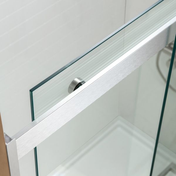  WOODBRIDGE Frameless Bathtub Shower Doors 56-60