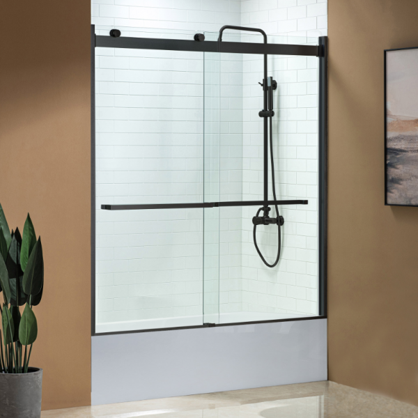  WOODBRIDGE Frameless Bathtub Shower Doors 56-60