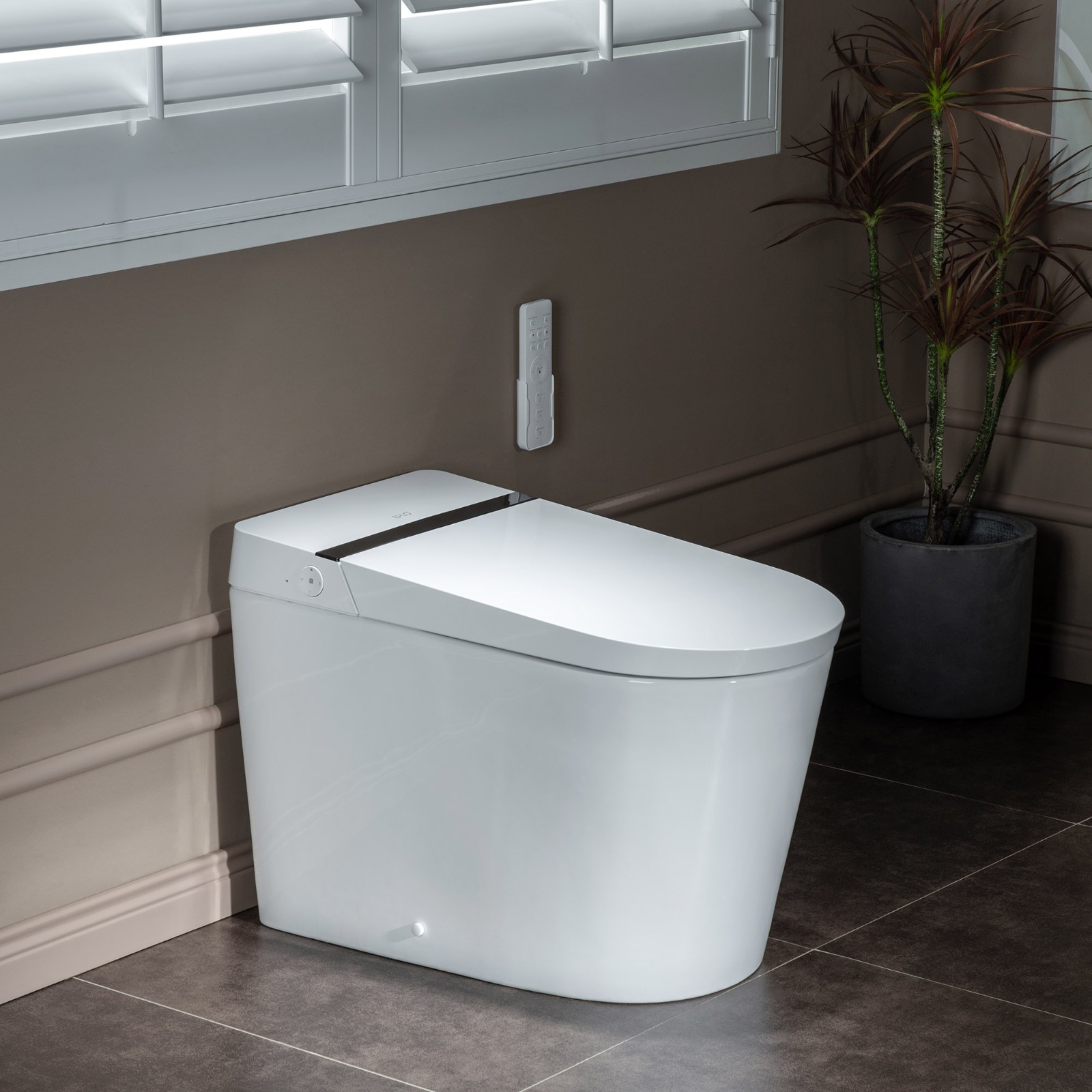 ᐅ【WOODBRIDGE B0990S One Piece Elongated Smart Toilet Bidet with Massage