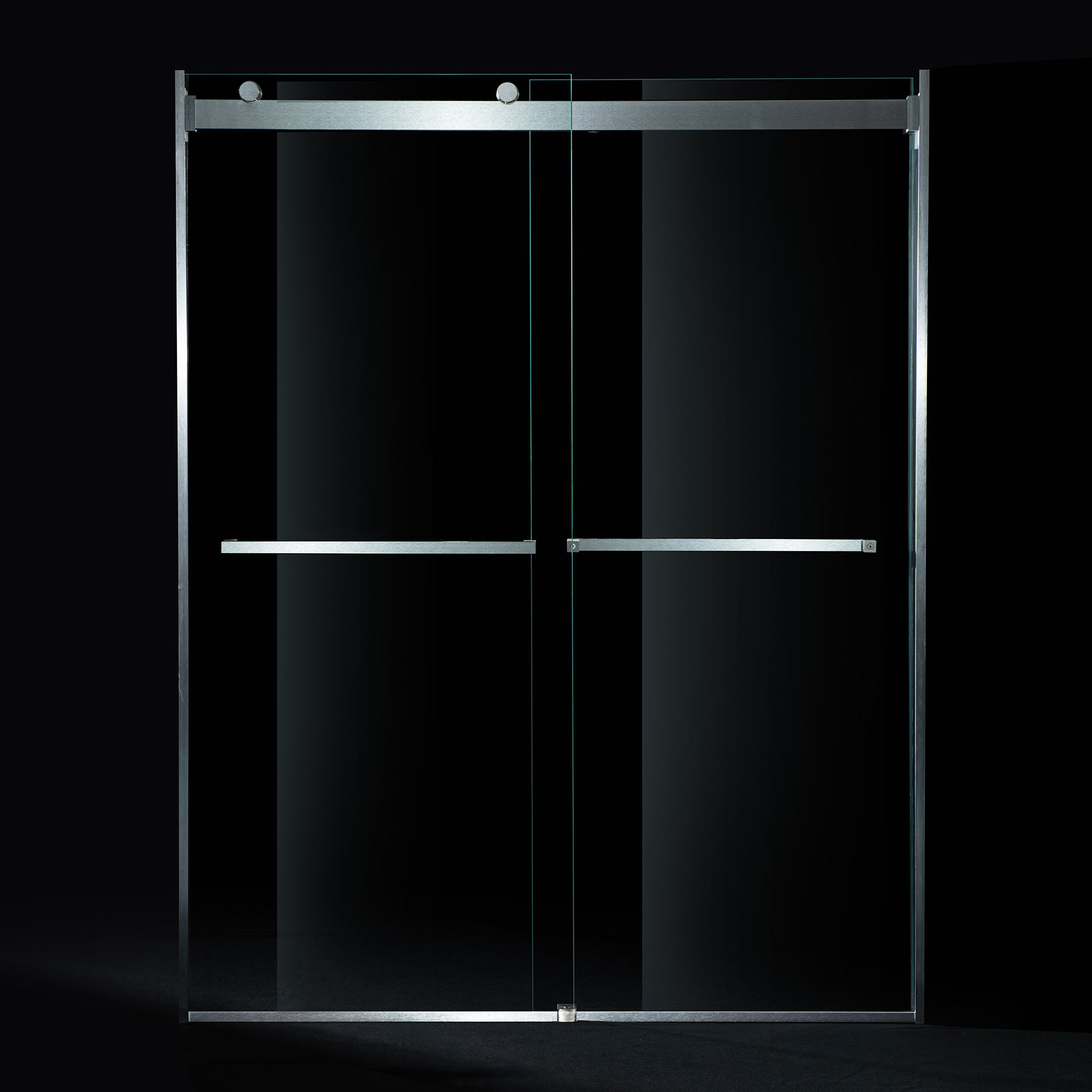 ᐅ【WOODBRIDGE Frameless Shower Doors 5660" Width x 76"Height with 5/16