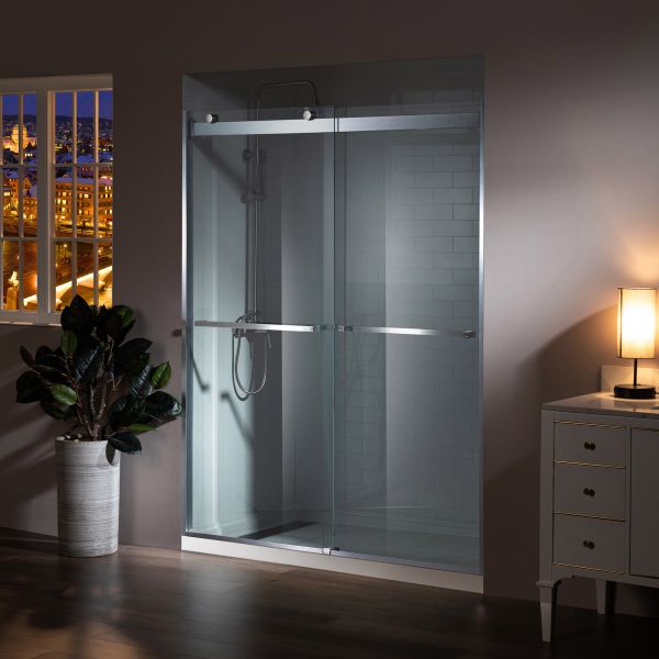  WOODBRIDGE Frameless Bathtub Shower Doors 46-48