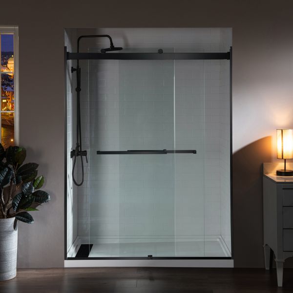  WOODBRIDGE Frameless Shower Doors 56-60