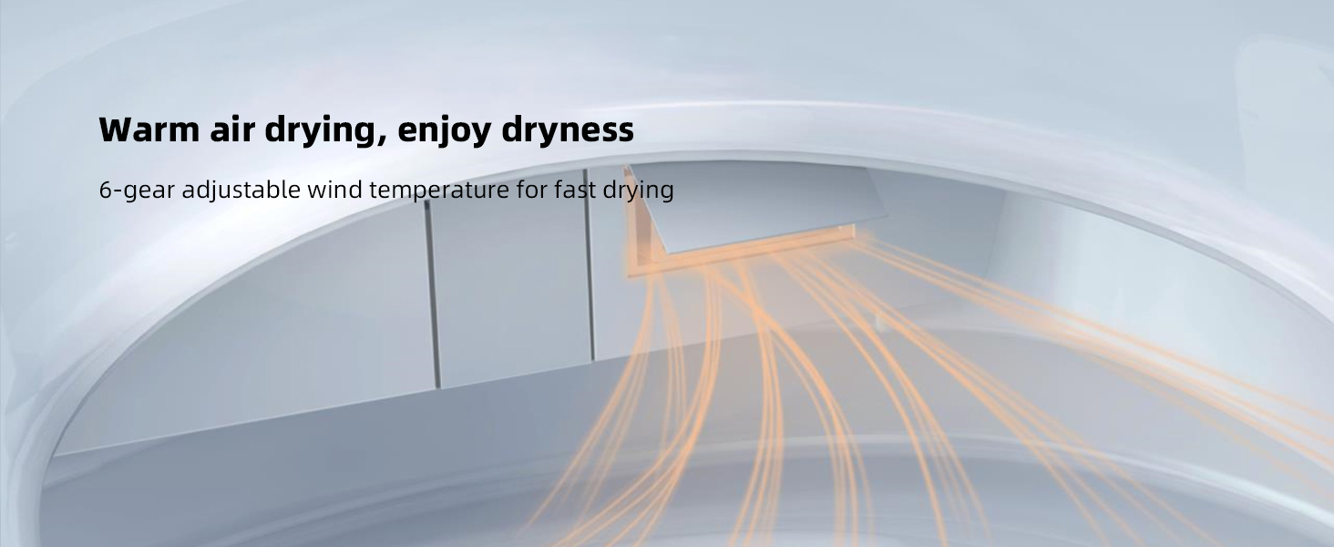 Warm air drying