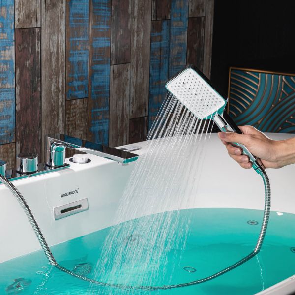 ᐅ【WOODBRIDGE 59" x 311/2" Whirlpool Water Jetted and Air Bubble