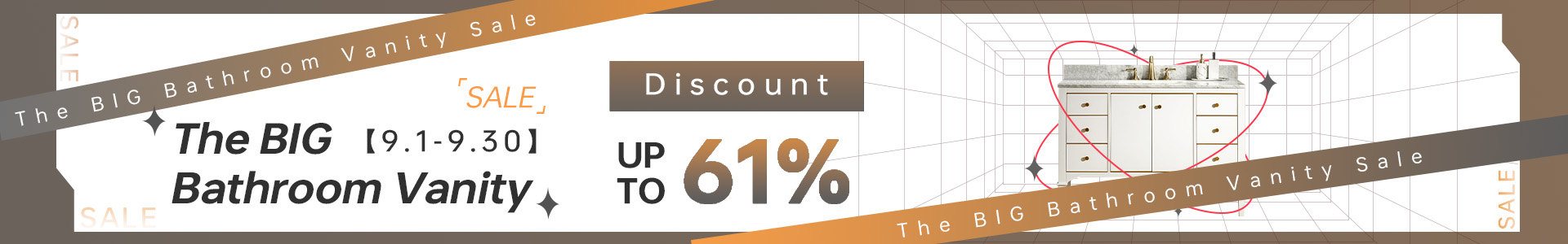 The BIG Bathroom Vanity  Sale