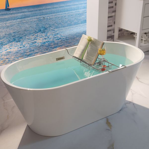 Extendable Bathtub Caddy and Organizer