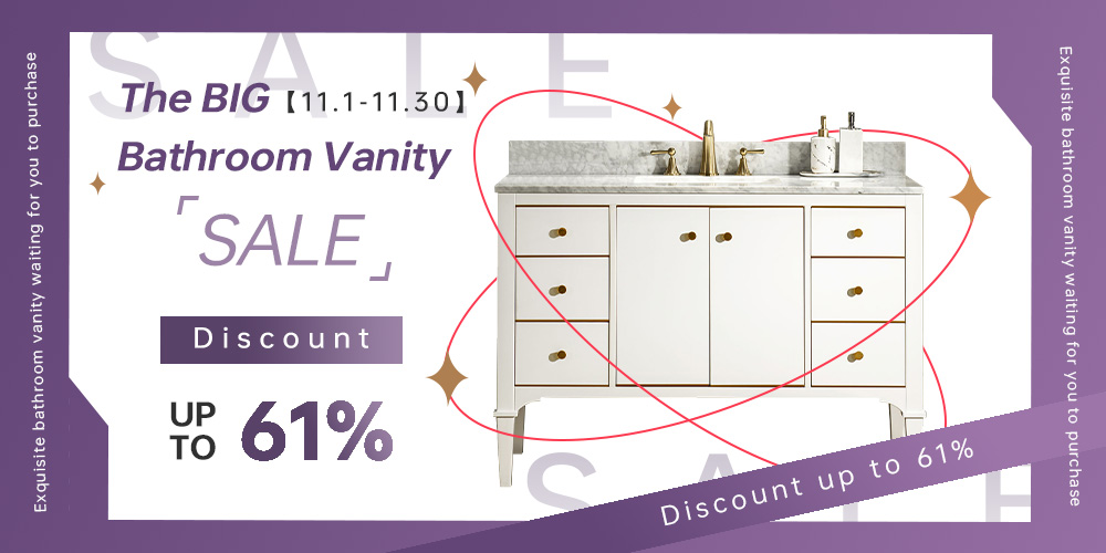 The BIG Bathroom Vanity  Sale