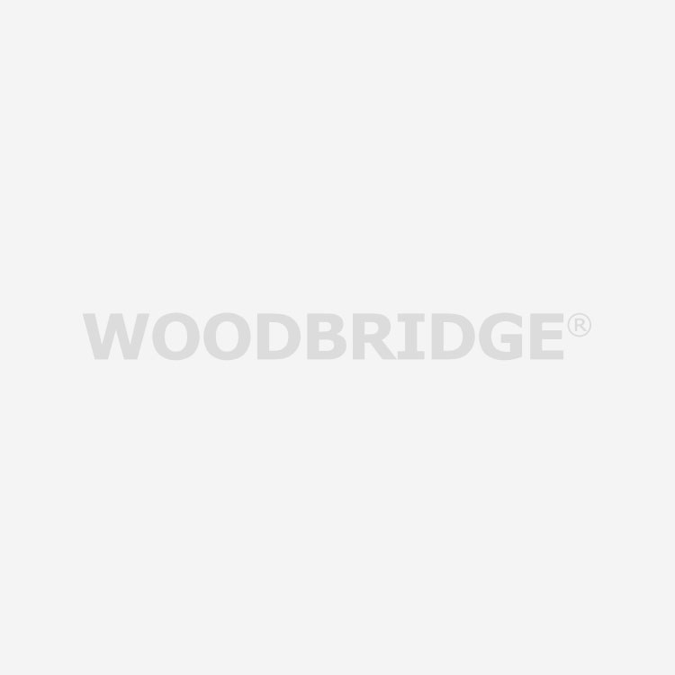 WOODBRIDGE B-1807 Acrylic Freestanding Contemporary Soaking Tub with Brushed Nickel Overflow and Drain BTA1807-B, 54